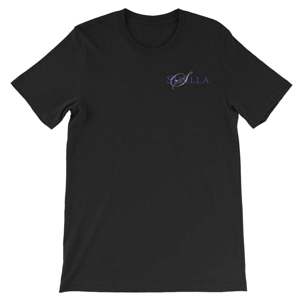 Shella Logo- Unisex short sleeve t-shirt (super-soft, baby-knit) - Shella Island Products,, T-Shirts - Yoga Leggings, Shella Island Products - Asana Hawaii