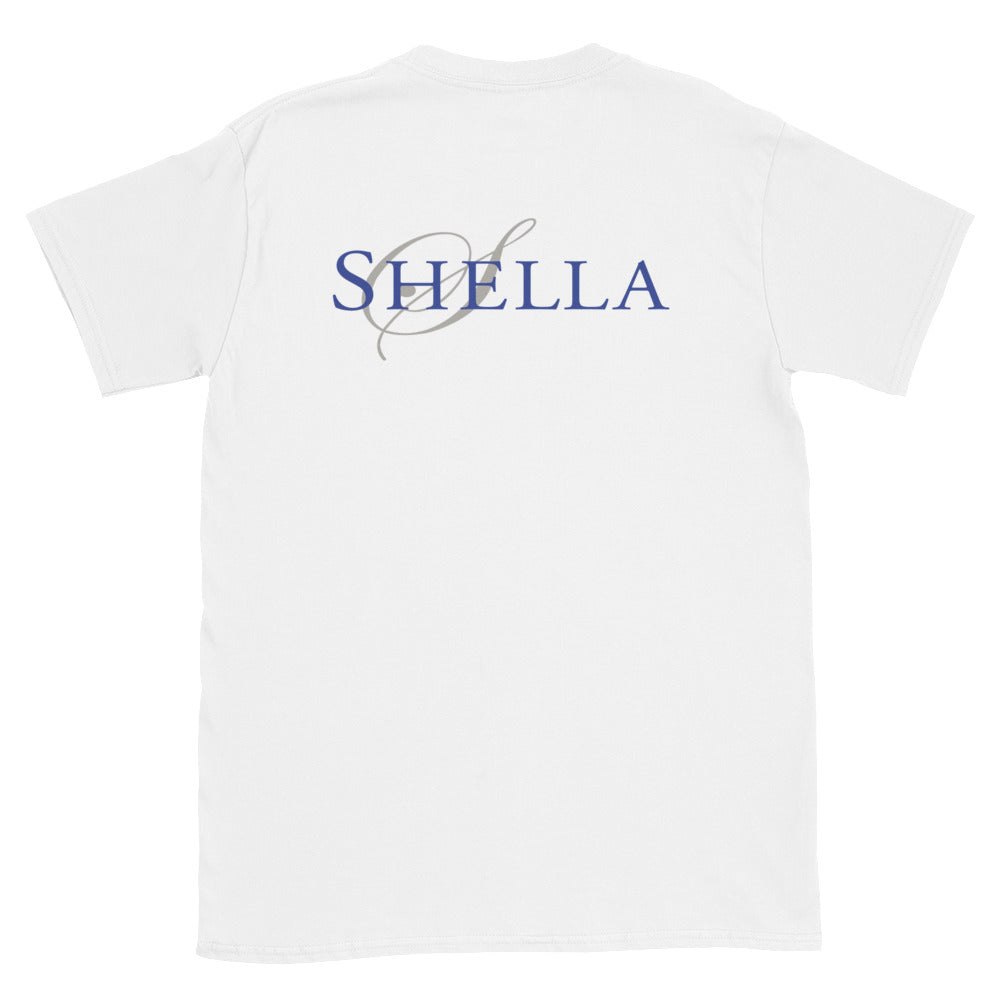 Shella Logo Unisex T-Shirt - Shella Island Products,, T-Shirts - Yoga Leggings, Shella Island Products - Asana Hawaii