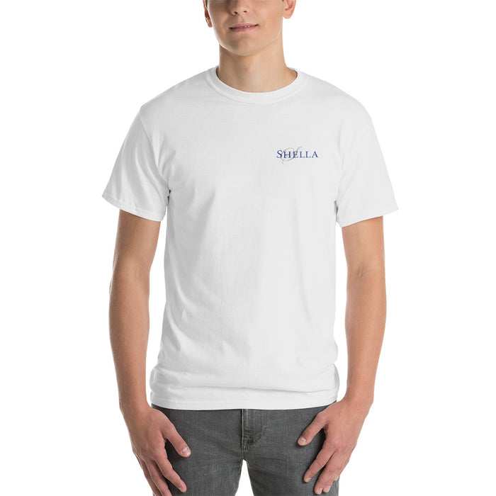 Shella Short-Sleeve White T-Shirt - Shella Island Products,,  - Yoga Leggings, Shella Island Products - Asana Hawaii