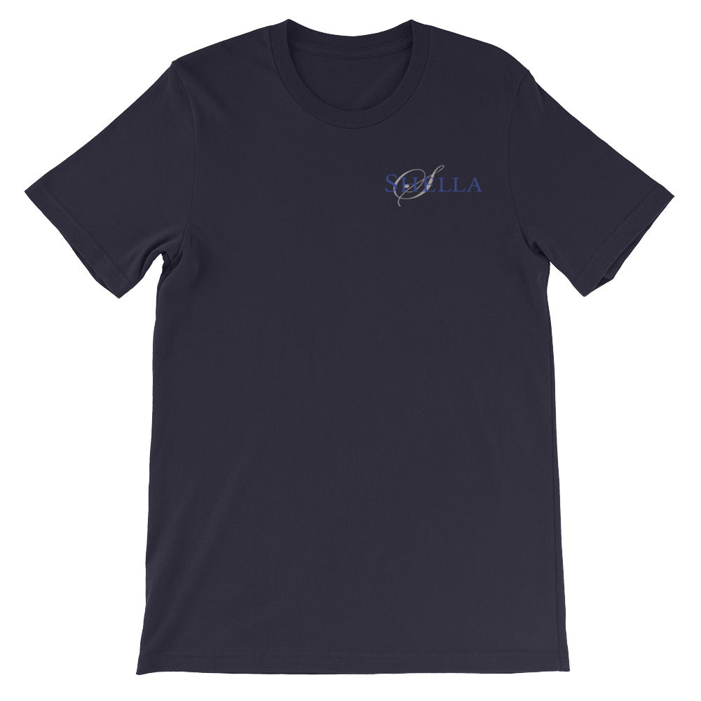 Shella Logo- Unisex short sleeve t-shirt (super-soft, baby-knit) - Shella Island Products,, T-Shirts - Yoga Leggings, Shella Island Products - Asana Hawaii