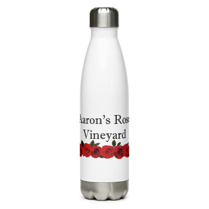 Aaron's Rose Vineyard Stainless Steel Water Bottle